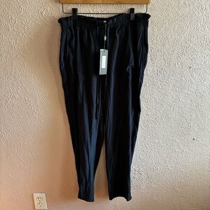 Lola & Sophie casual lightweight Black Pants NWT